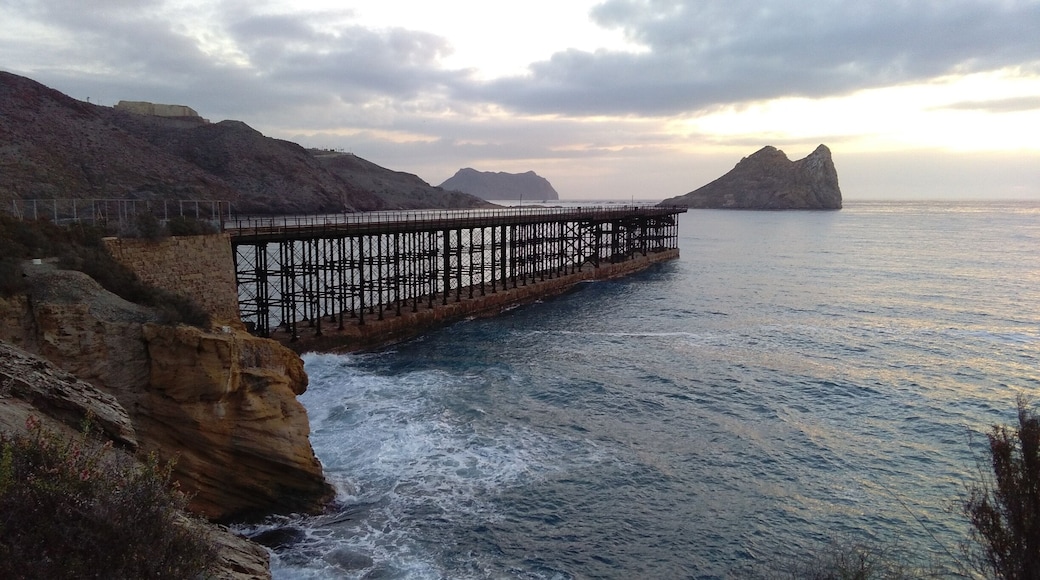 Sunrise in late October at el Hornillo, Aguilas
