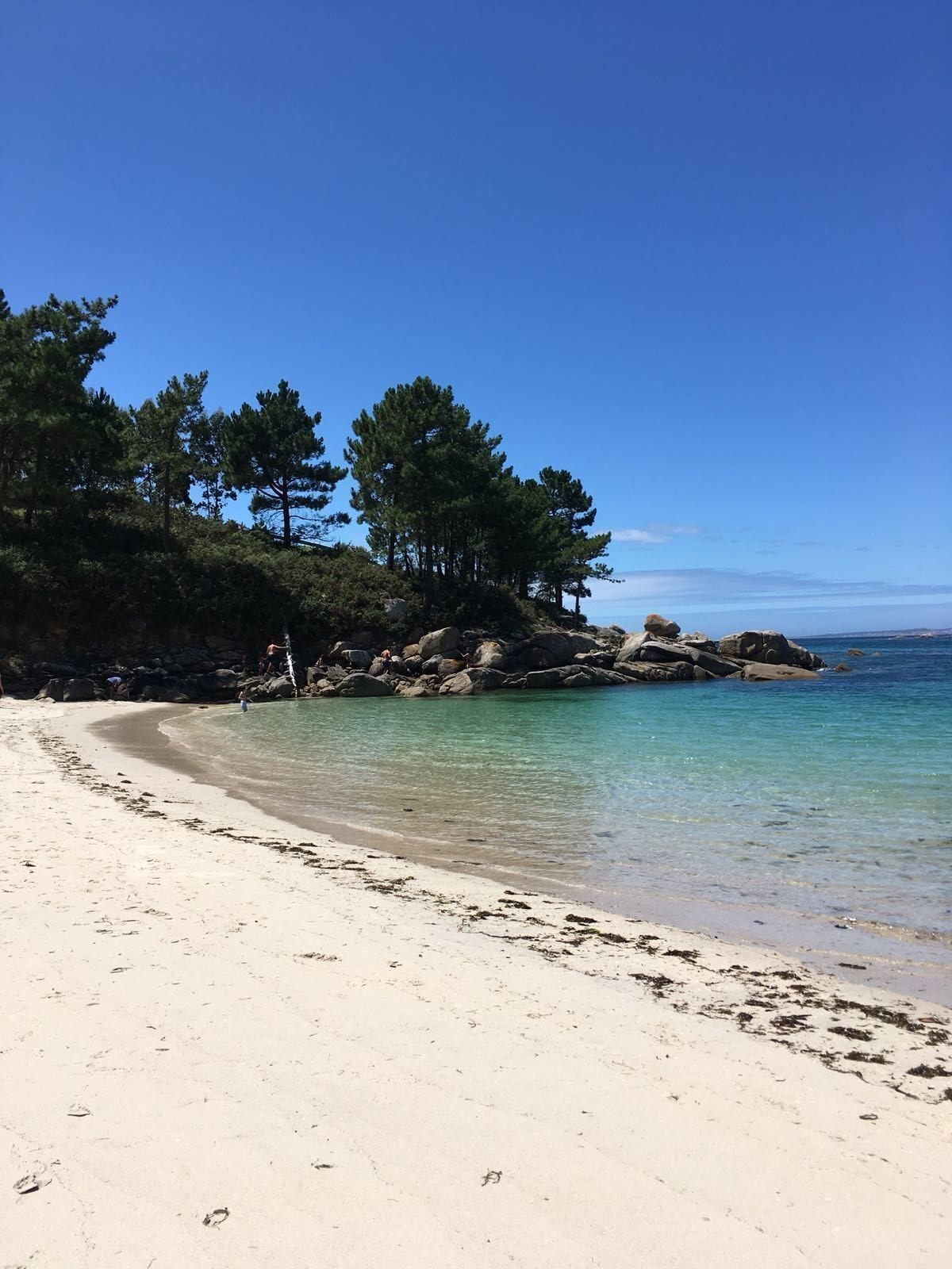 Lonely and almost secret idyllic beach in O Grove #WeLoveOurMarkets #lifeatexpedia