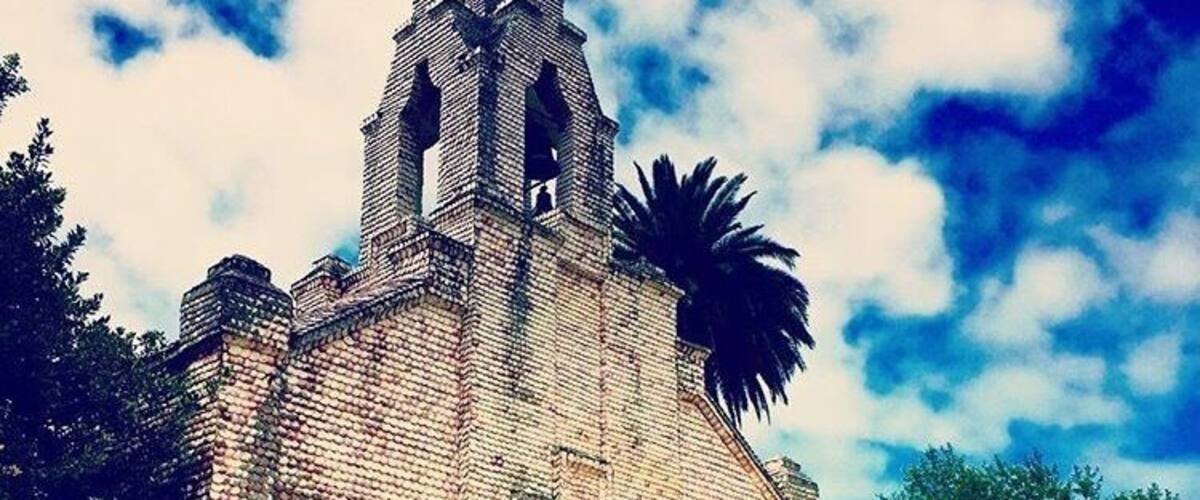 This chapel is just beautiful. It is so unique as it is covered with seashells! #blue skies offer a nice background. PS checkout the La Toja store for some wonderful soaps made with natural salts and minerals from the area!