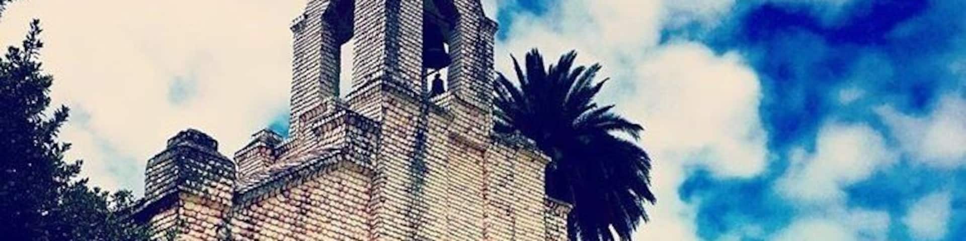 This chapel is just beautiful. It is so unique as it is covered with seashells! #blue skies offer a nice background. PS checkout the La Toja store for some wonderful soaps made with natural salts and minerals from the area!