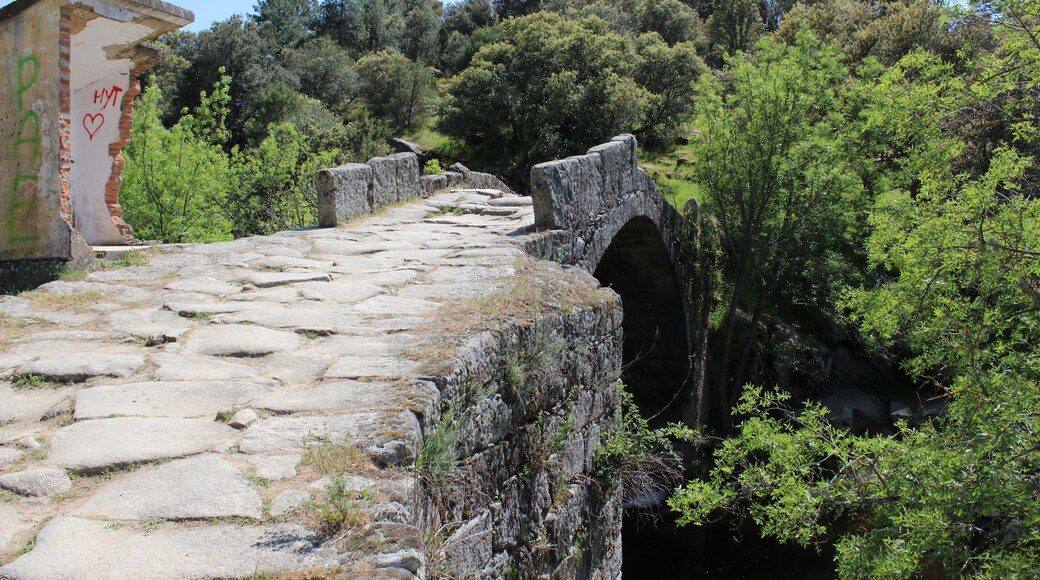 Puente romano de La Iglesuela, provincia de Toledo.