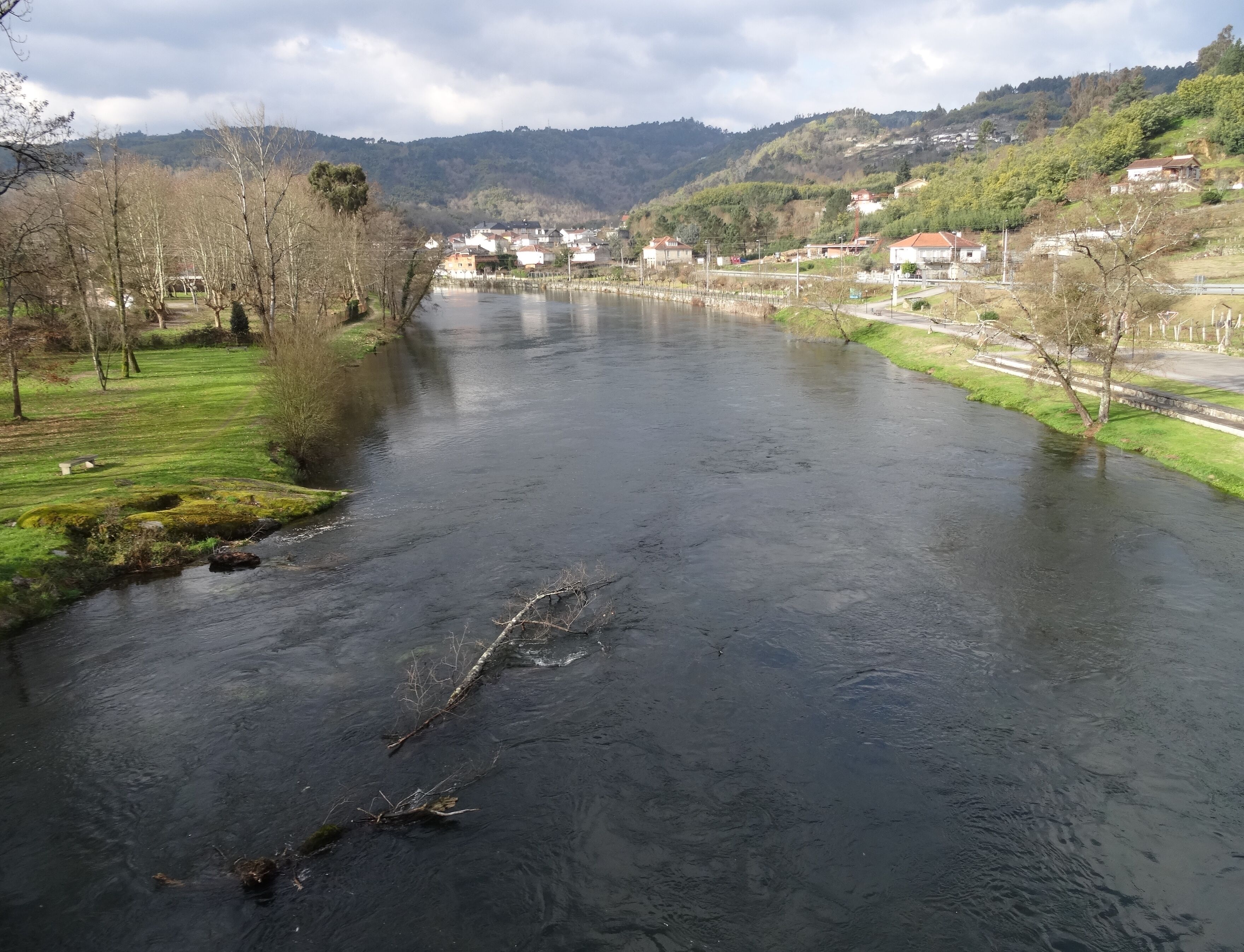 Avia river at Leiro municipality, Ourense.
