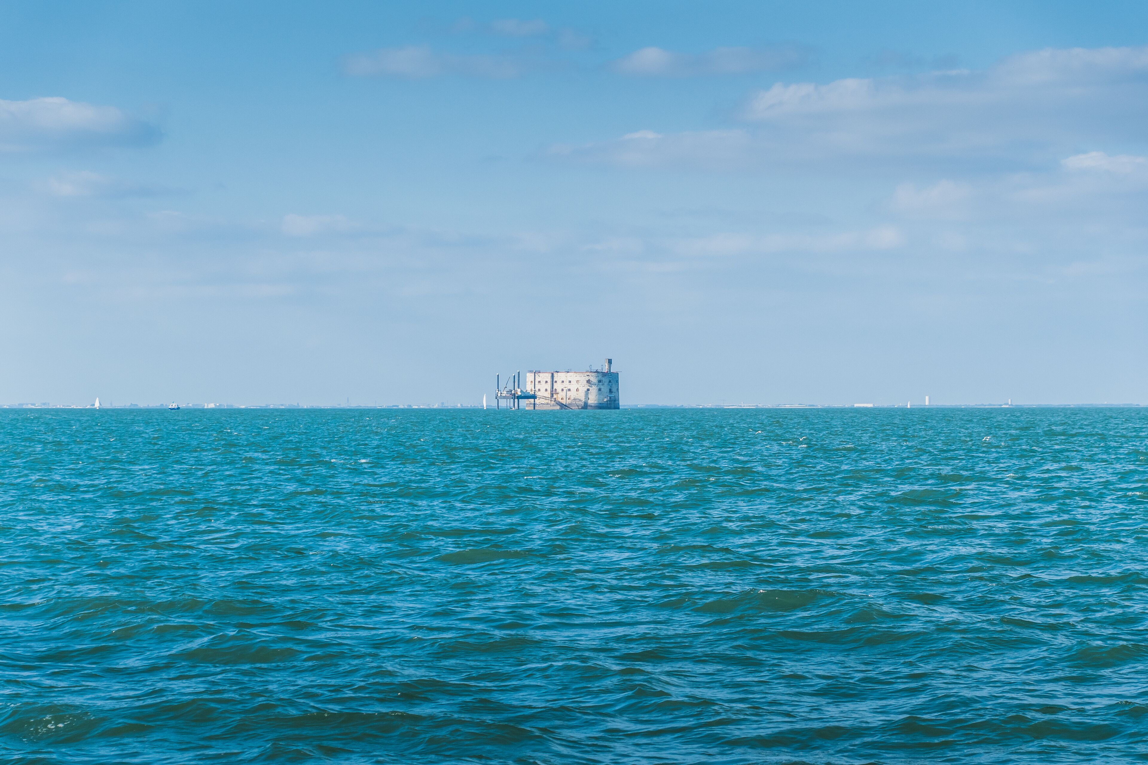 Le Fort Boyard dans l'embouchure de la Charente
