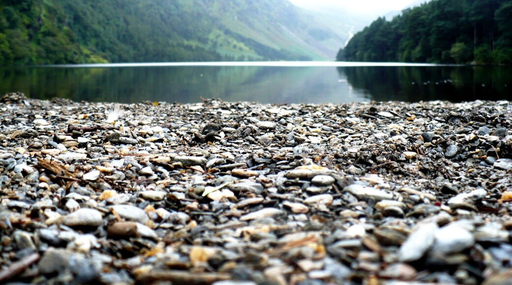 Upper Lake, in this amazing park, part of the Wicklow way. You will find unspoilt mountain trails to hike with a breathtaking scenery! #NationalPark