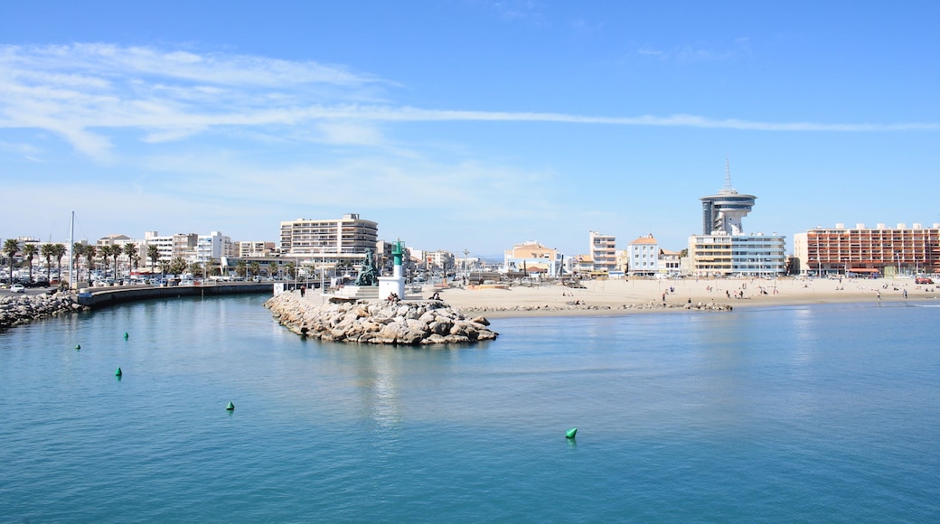 Palavas les flots, a seaside resort of the Languedoc coast, France