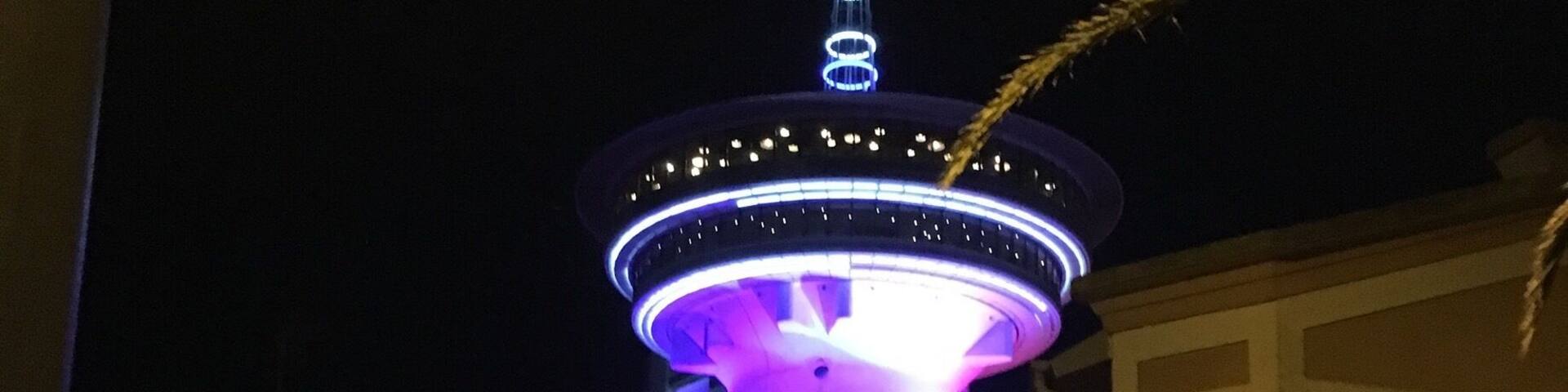 Le phare de palavas dans lequel on peut manger en tournant !