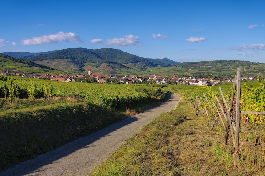Ammerschwihr im Elsass - town Ammerschwihr in Alsace, France