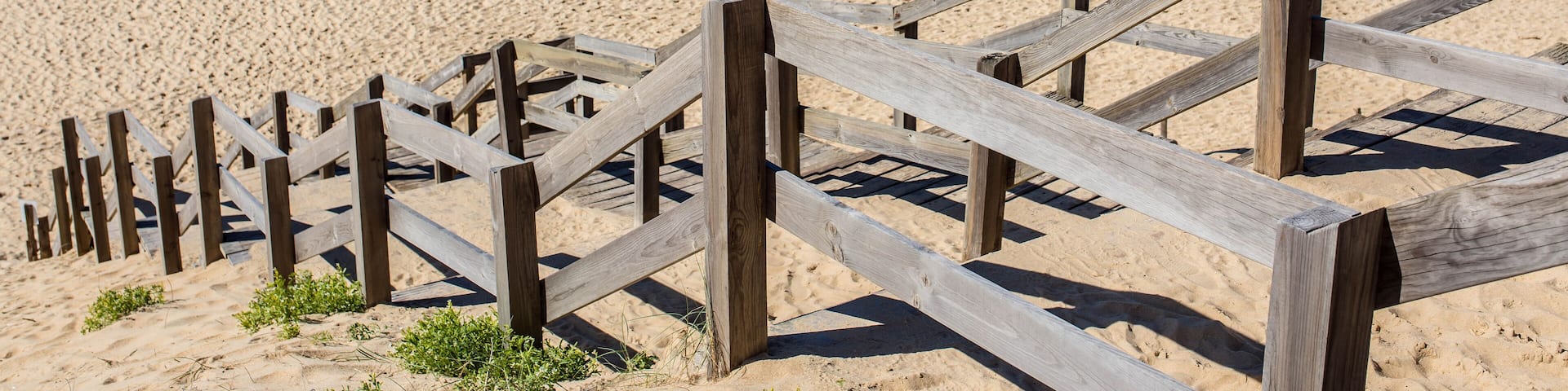 Messanges beach in the south west of France