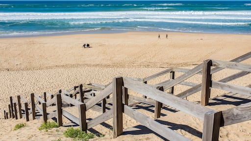Messanges beach in the south west of France