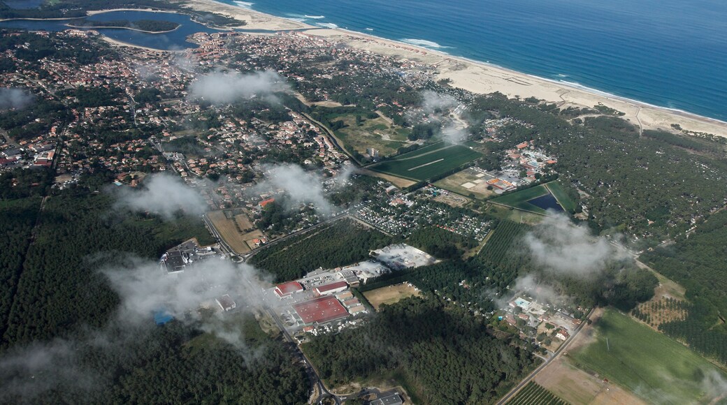 Messanges et Vieux-Boucau vue du ciel