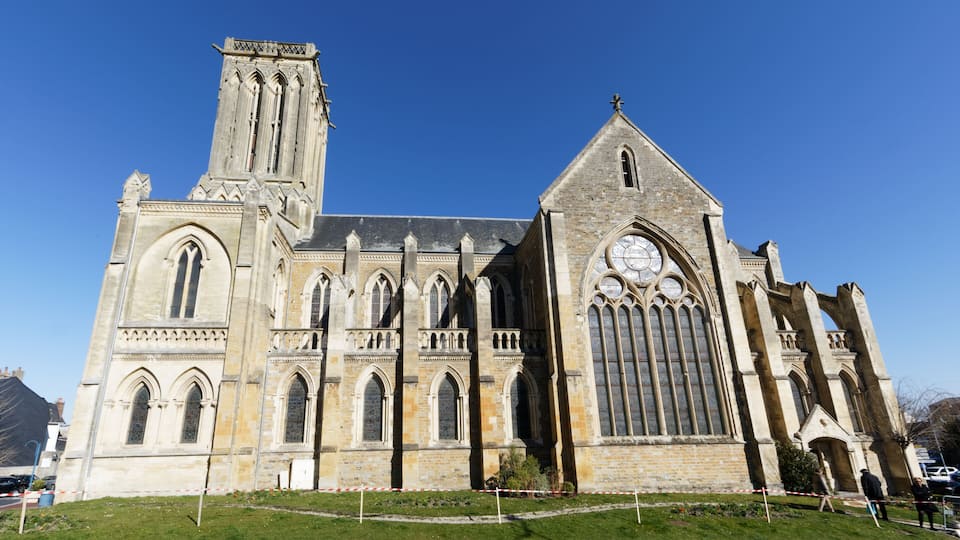 Sanint-Martin church in Villers-sur-Mer, Normandy, France