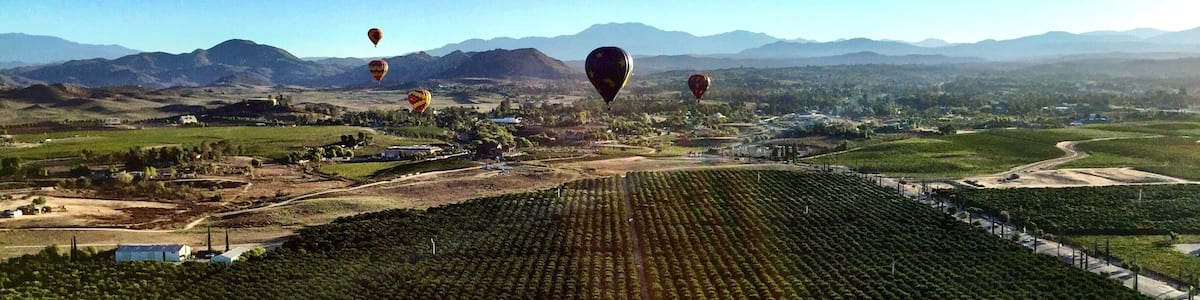 It's hard to beat hot-air ballooning over San Diego's wine country in Temecula.
#lifeatexpedia
#weloveourmarkets
#AMER
#California
#wine