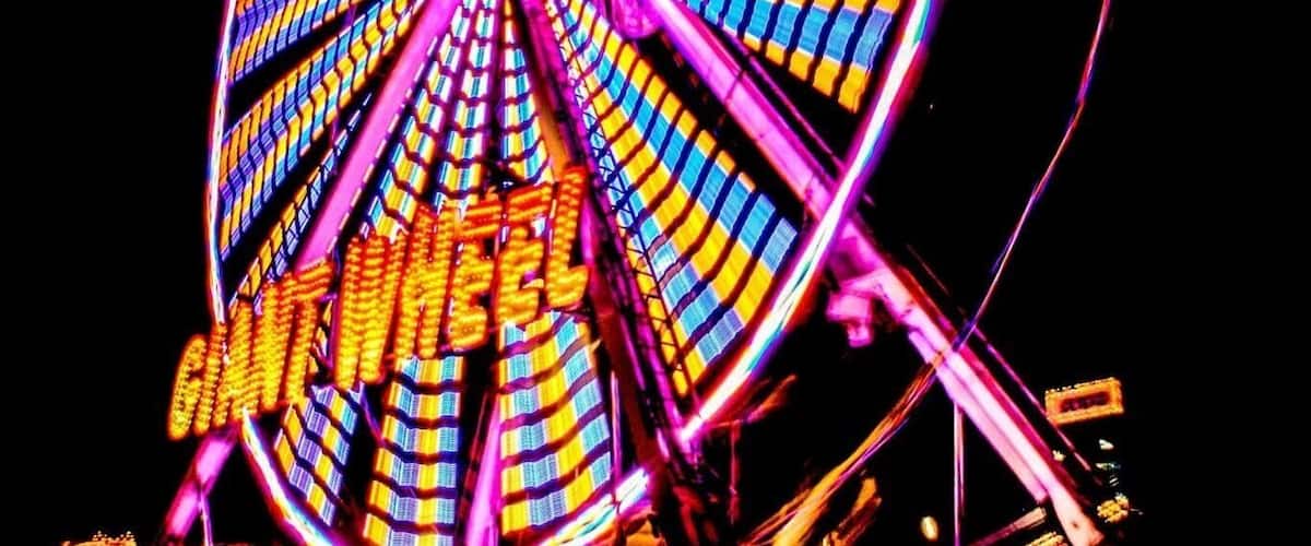 First attempt at taking a photograph of a moving Ferris Wheel at night! Had a blast at the Temecula Valley Fair.
#nightphotography #ferriswheel #fair