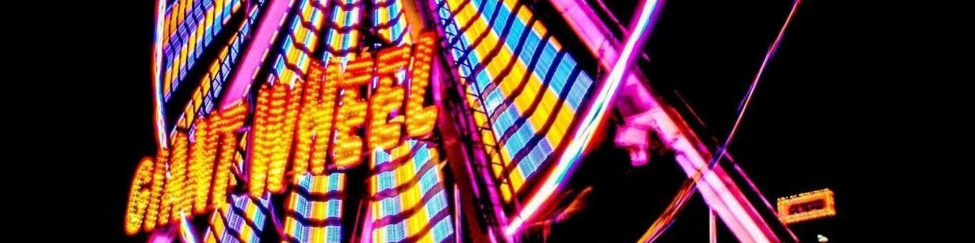 First attempt at taking a photograph of a moving Ferris Wheel at night! Had a blast at the Temecula Valley Fair.
#nightphotography #ferriswheel #fair