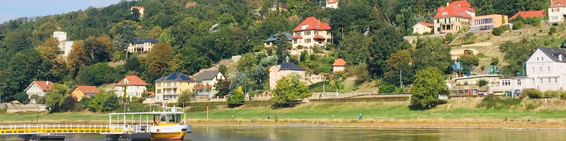 Dresden - Laubegast
Valley of Elbe with passenger ferry