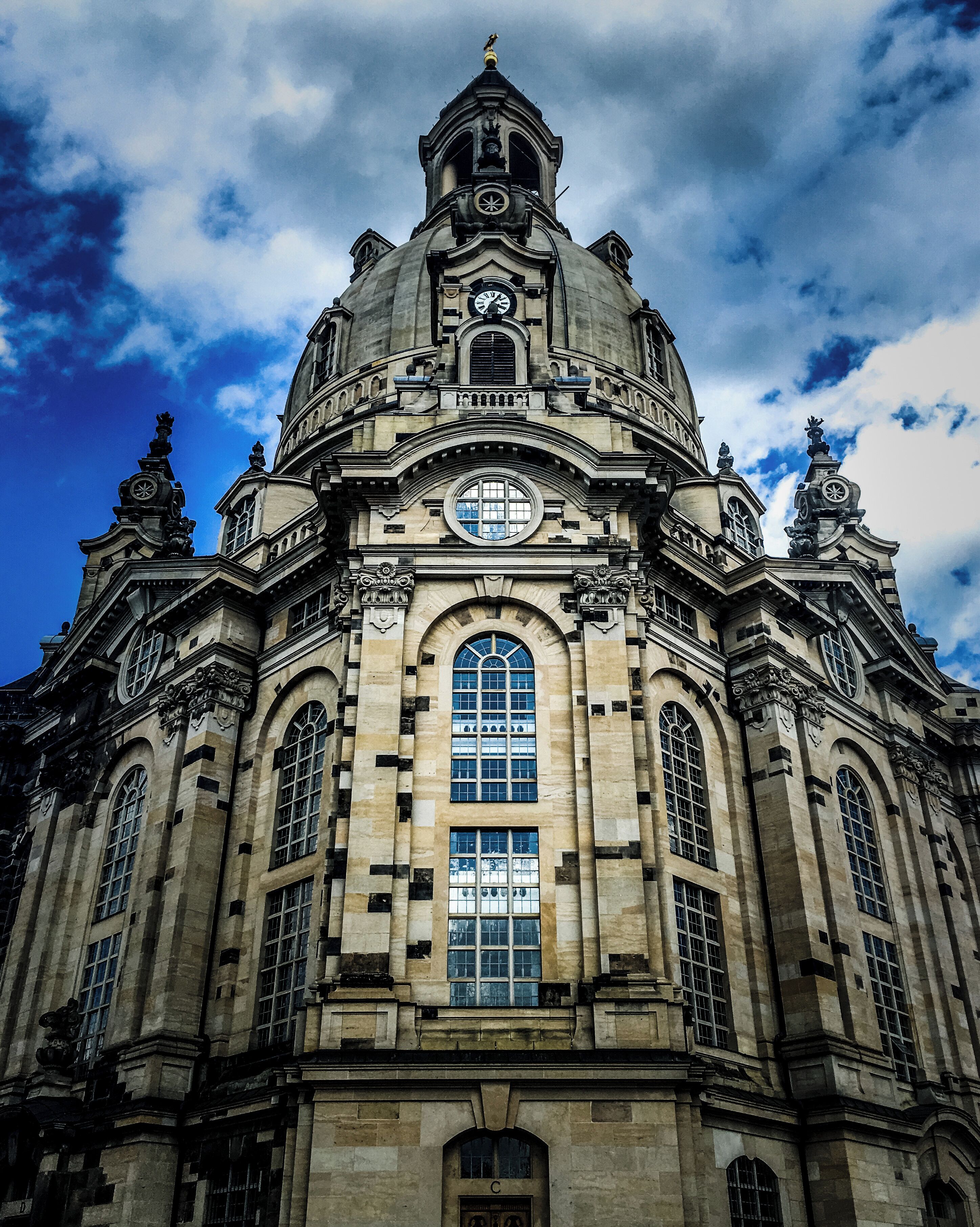 A symbol of peace in the heart of a city that was rebuilt from the rubble.