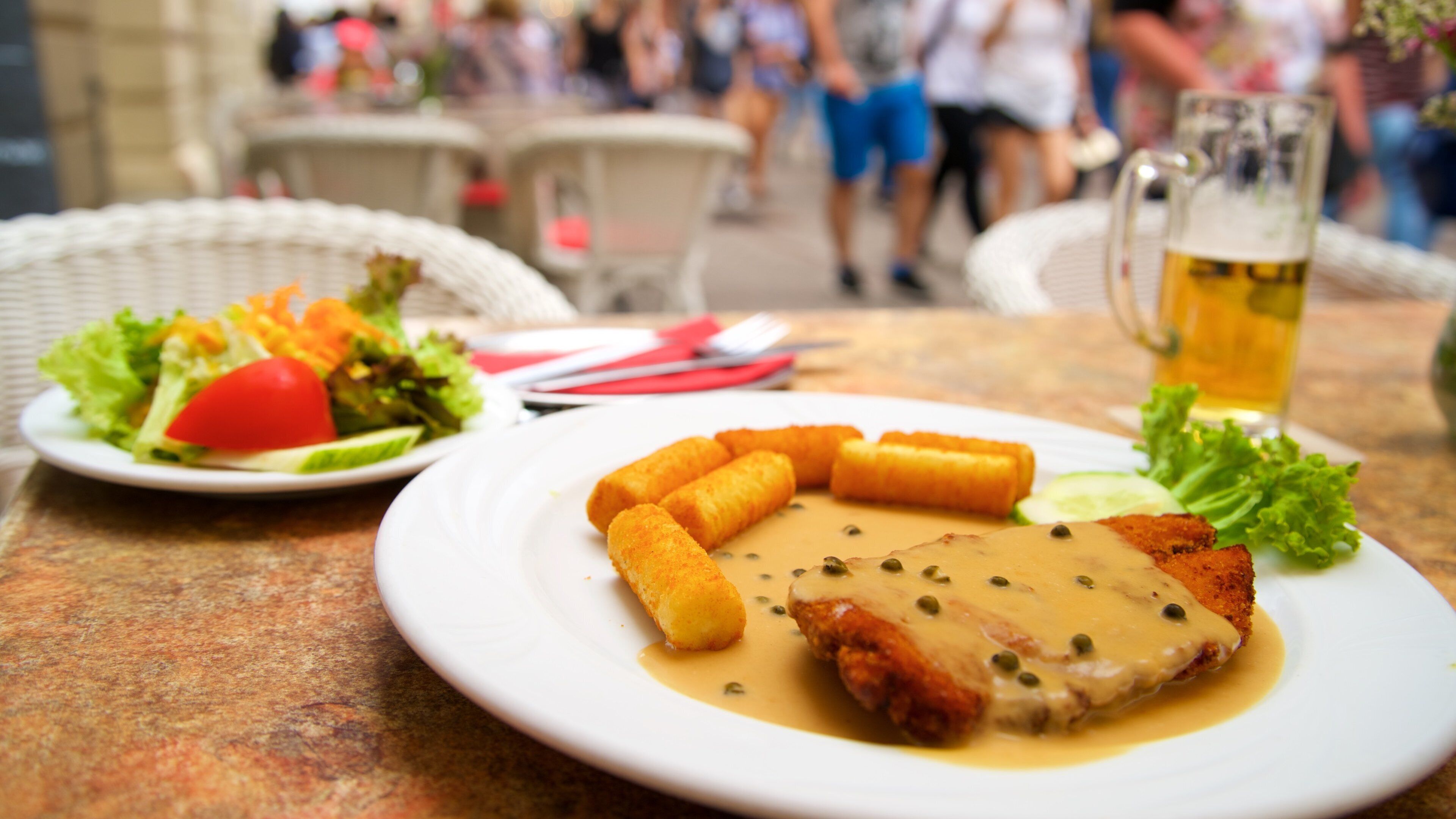 Heidelberg which includes food