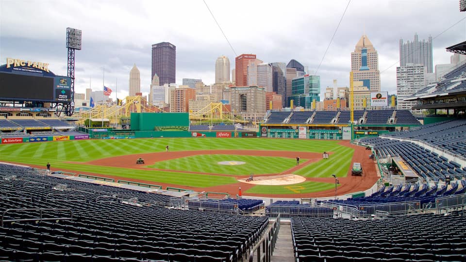 PNC Park which includes a city