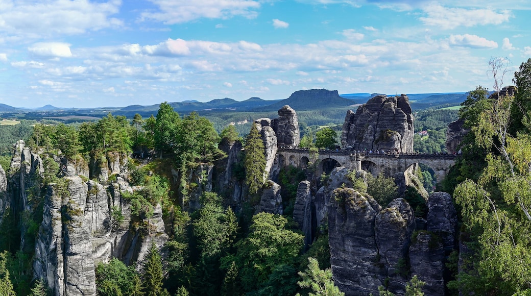 Saxon Switzerland National Park Germany - Bastei rocks