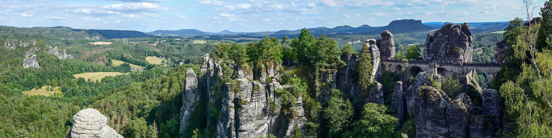 Saxon Switzerland National Park Germany - Bastei rocks