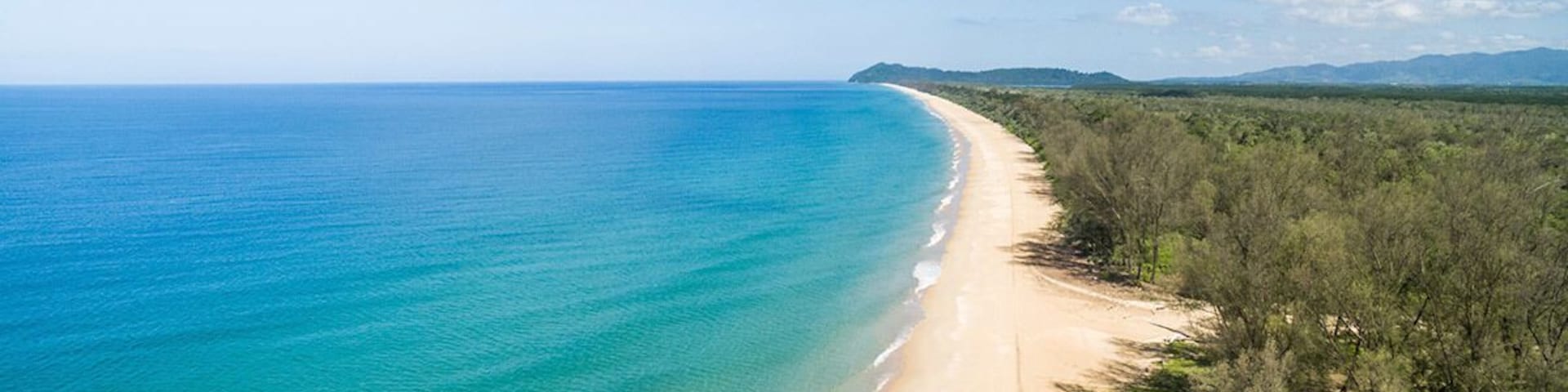 Khao Lampi-Hat Thai Mueang National Park is a true beach lovers paradise. Located north of Phuket Island, on mainland, it starts in Thai Muang Village and ends at Khao Nah Yak. About 20km of pristine, desert beach along the Andaman Sea awaits you there. #LifeAtExpedia