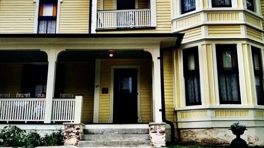 Wandering around and found the Thomas wolf house. Lived here all my life and had never seen it.