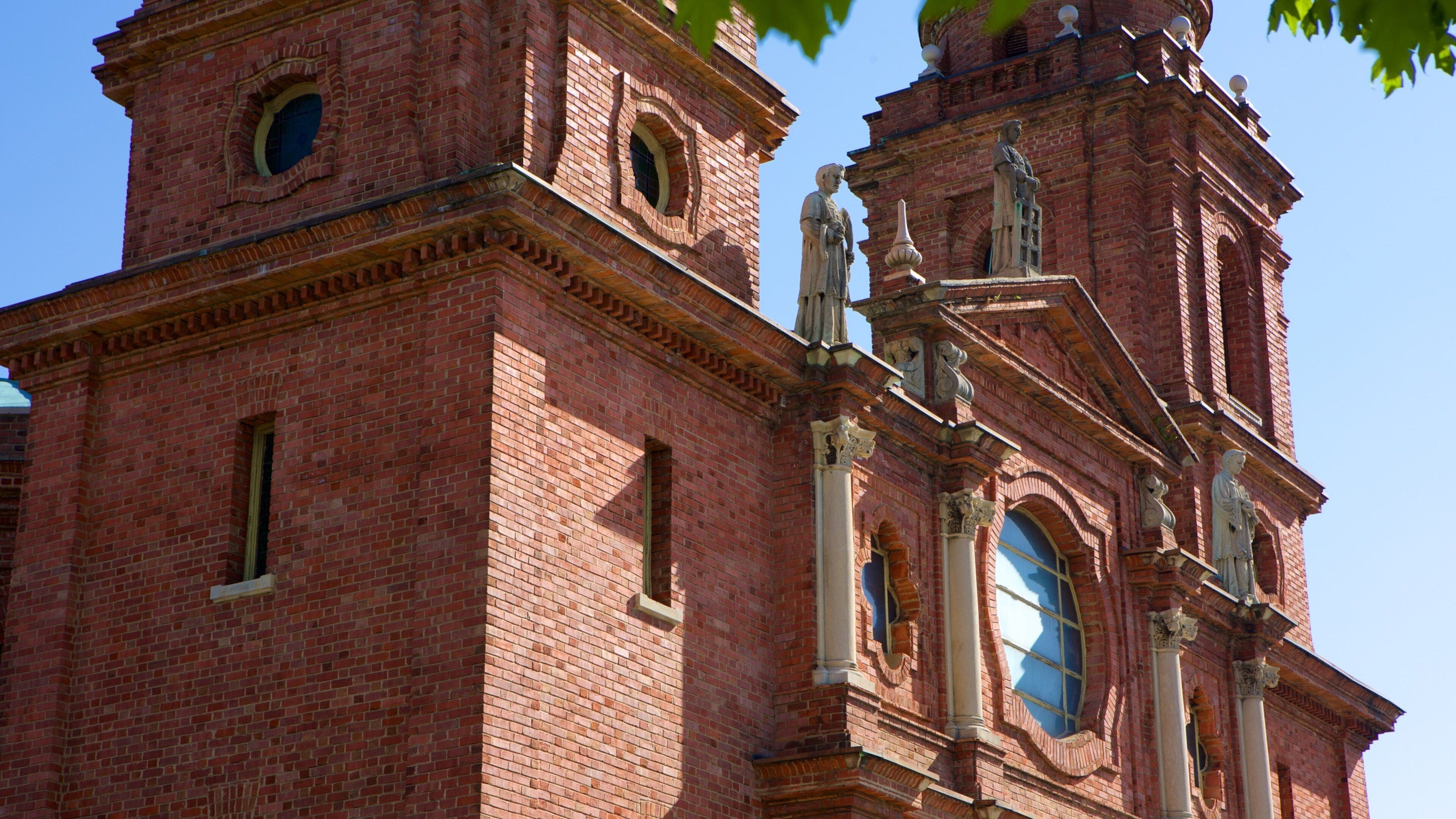Asheville which includes a church or cathedral, a statue or sculpture and religious elements