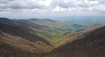 Beautiful views abound when you are driving the Blue Ridge Parkway.