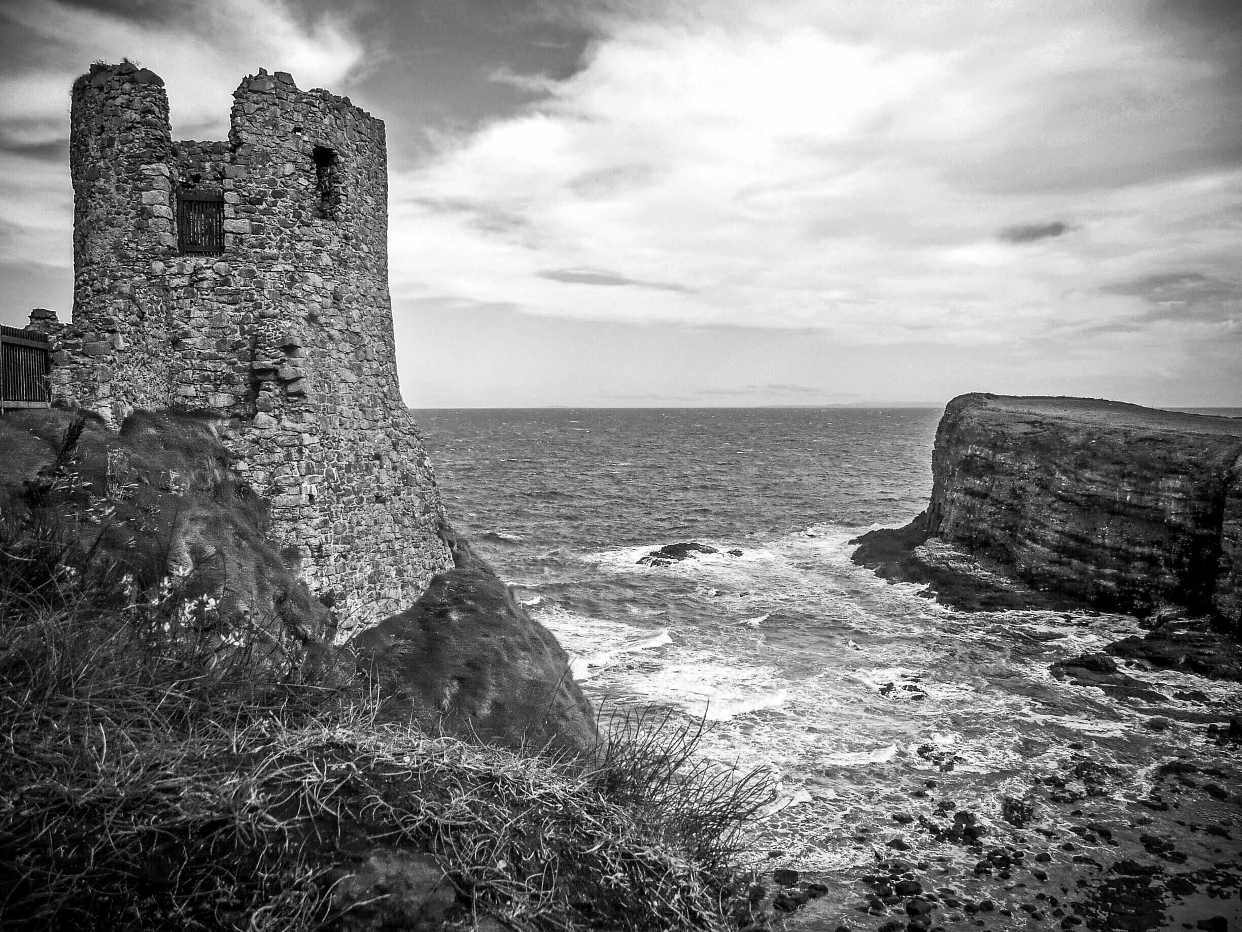 The coast on County Antrim, Northern Ireland