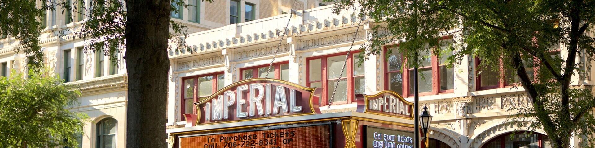 Augusta featuring signage