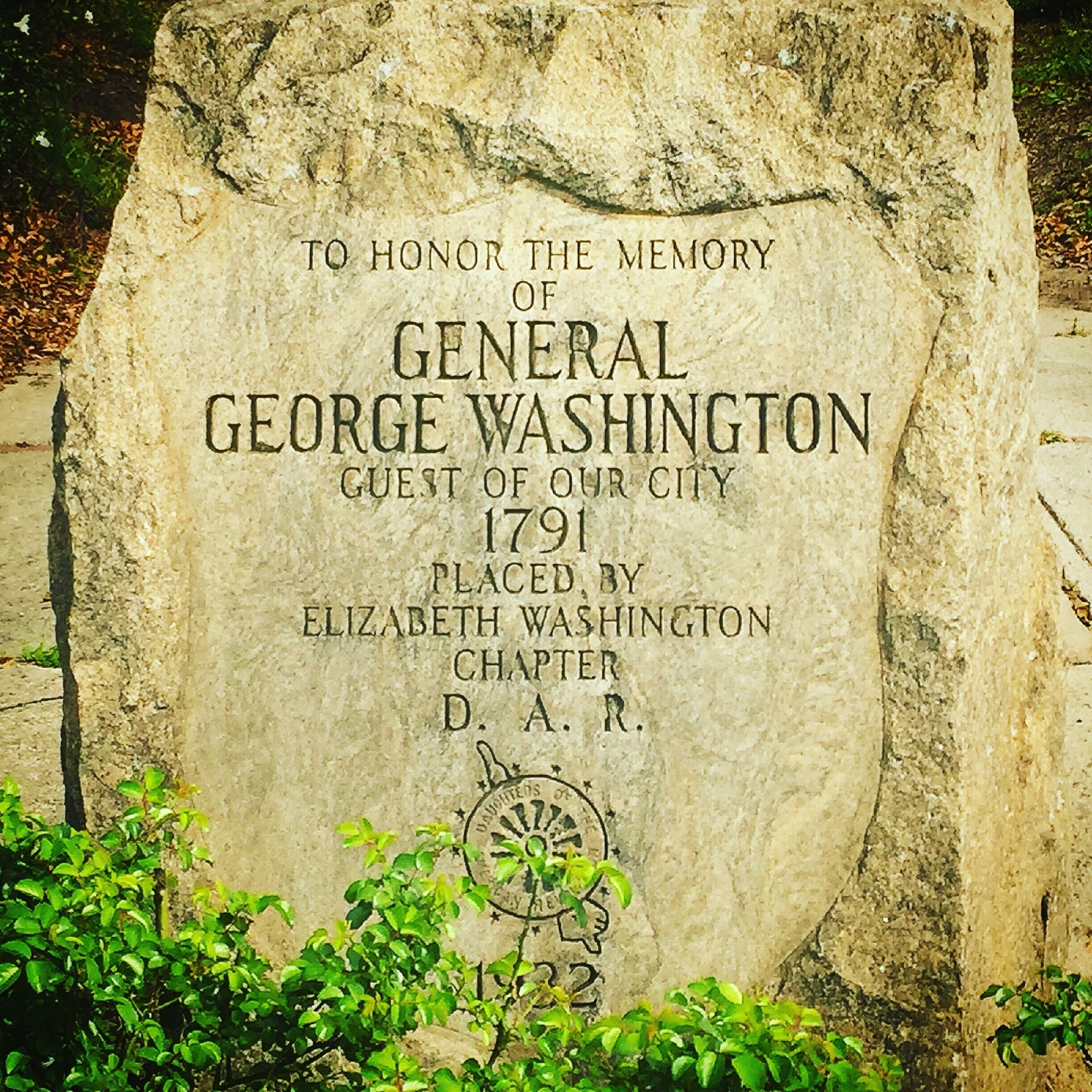 When George Washington came to town...