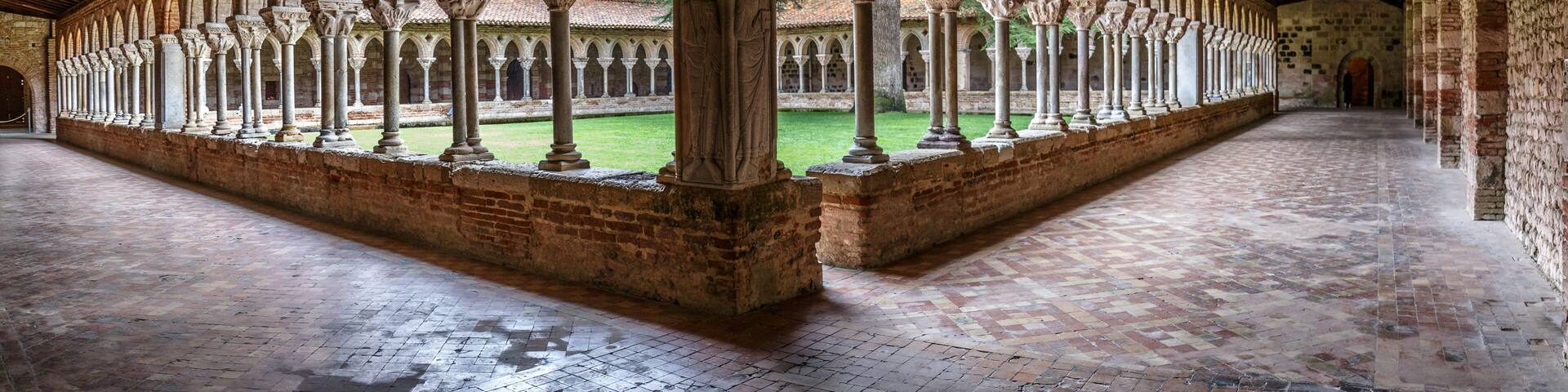 The Cloisters of Abbaye Saint- Pierre de Moissac, France