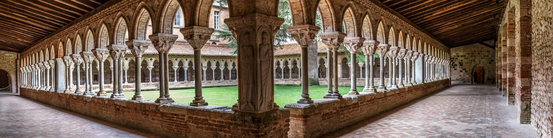 The Cloisters of Abbaye Saint- Pierre de Moissac, France