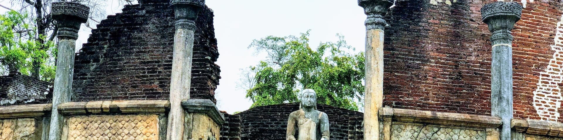 Unesco site in Polonnaruwa, ancient city