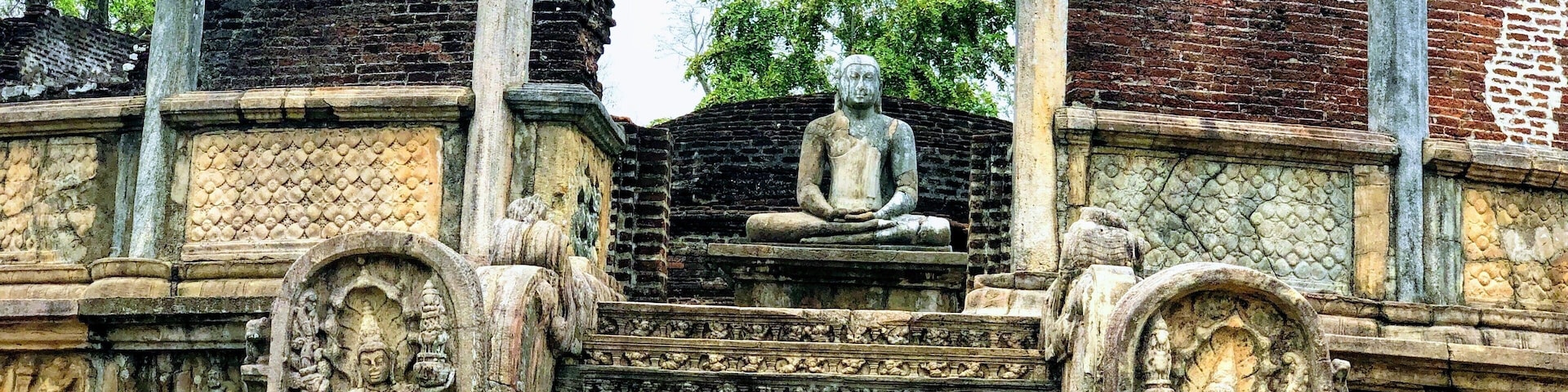 Unesco site in Polonnaruwa, ancient city
