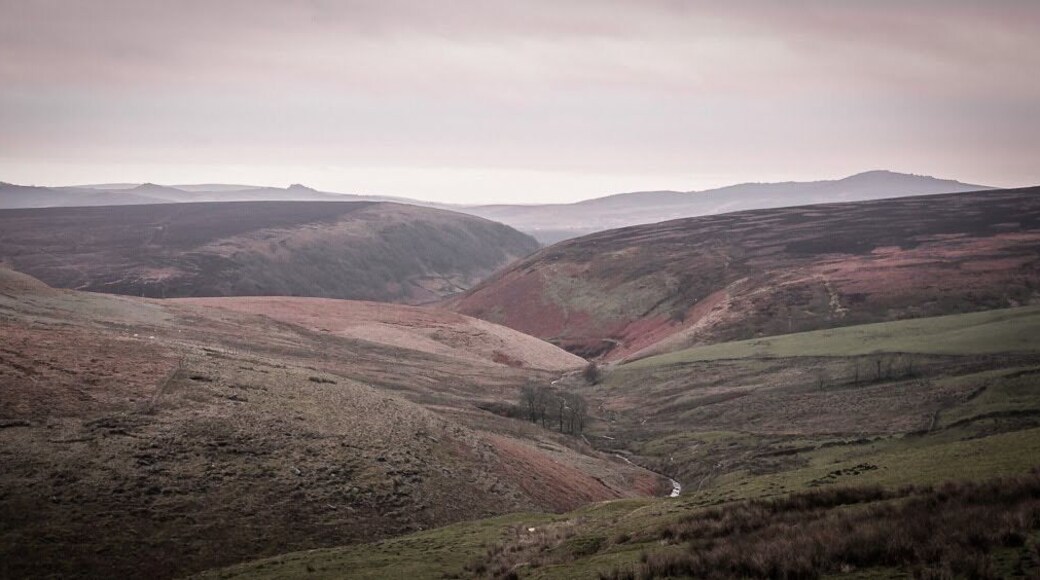 Looking south towards The Roaches and Flash from the A54 Buxton to Congleton road. #OnTheRoad
