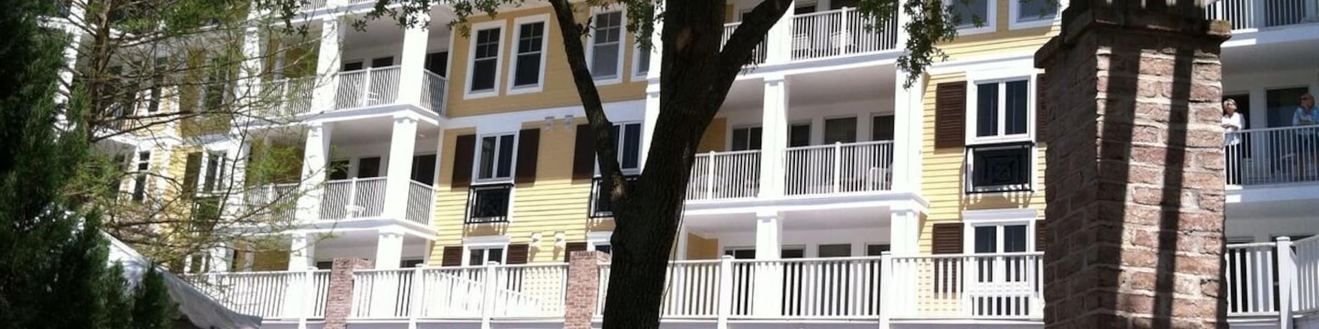 The villages at Baytown wharf.