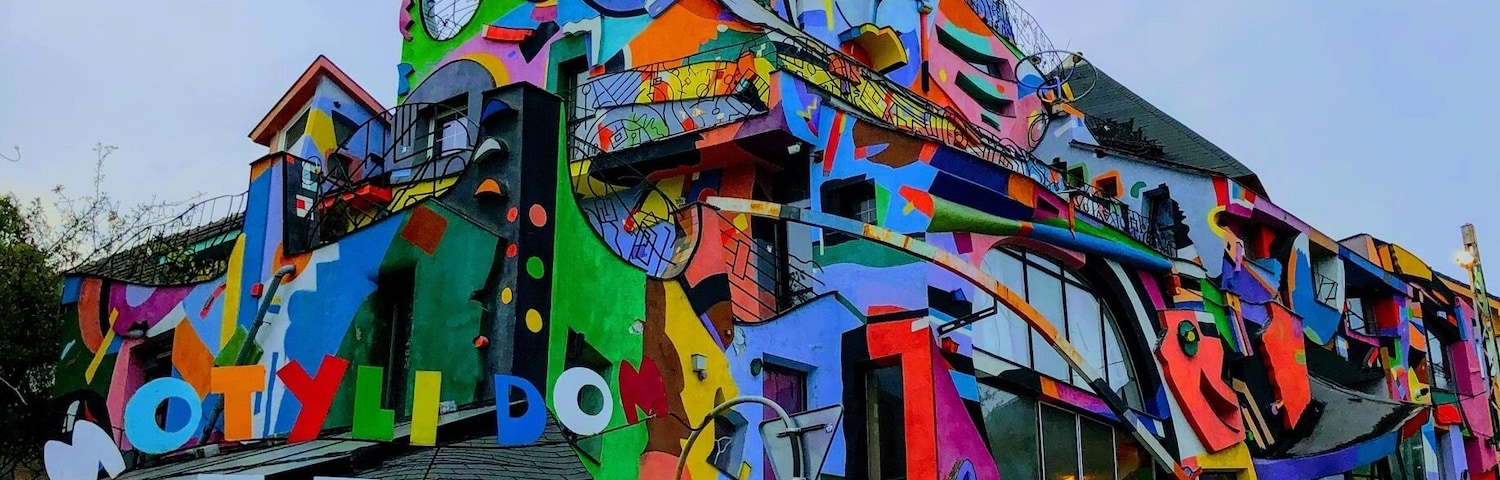 Hotel of beauty youth creative, Bratislava 
#slovakia #bratislava #coloredlife #followingthecompass