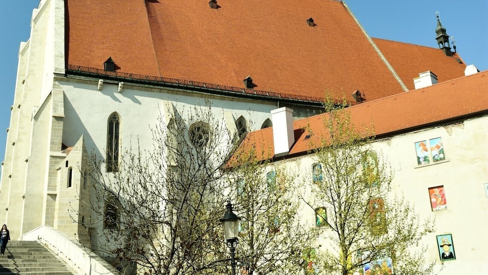 The St. Martin's Cathedral is a church in Bratislava, Slovakia, and the cathedral of the Roman Catholic Archdiocese of Bratislava. It is situated at the western border of the historical city center below Bratislava Castle