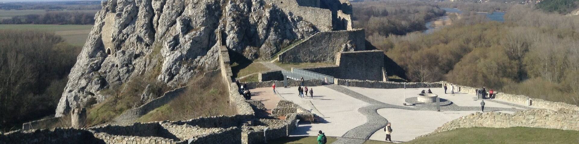 Devín castle is a great day trip from Bratislava. To get here take bus #28 or #29 from Most SNP, or alternatively take the boat (summer season only).
#malekarpaty