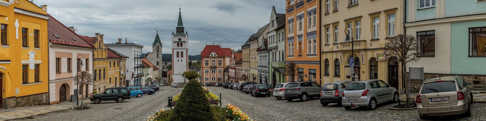 Beautiful Town square. Join my private Photo tour through Czechia. www.timvollmer.de