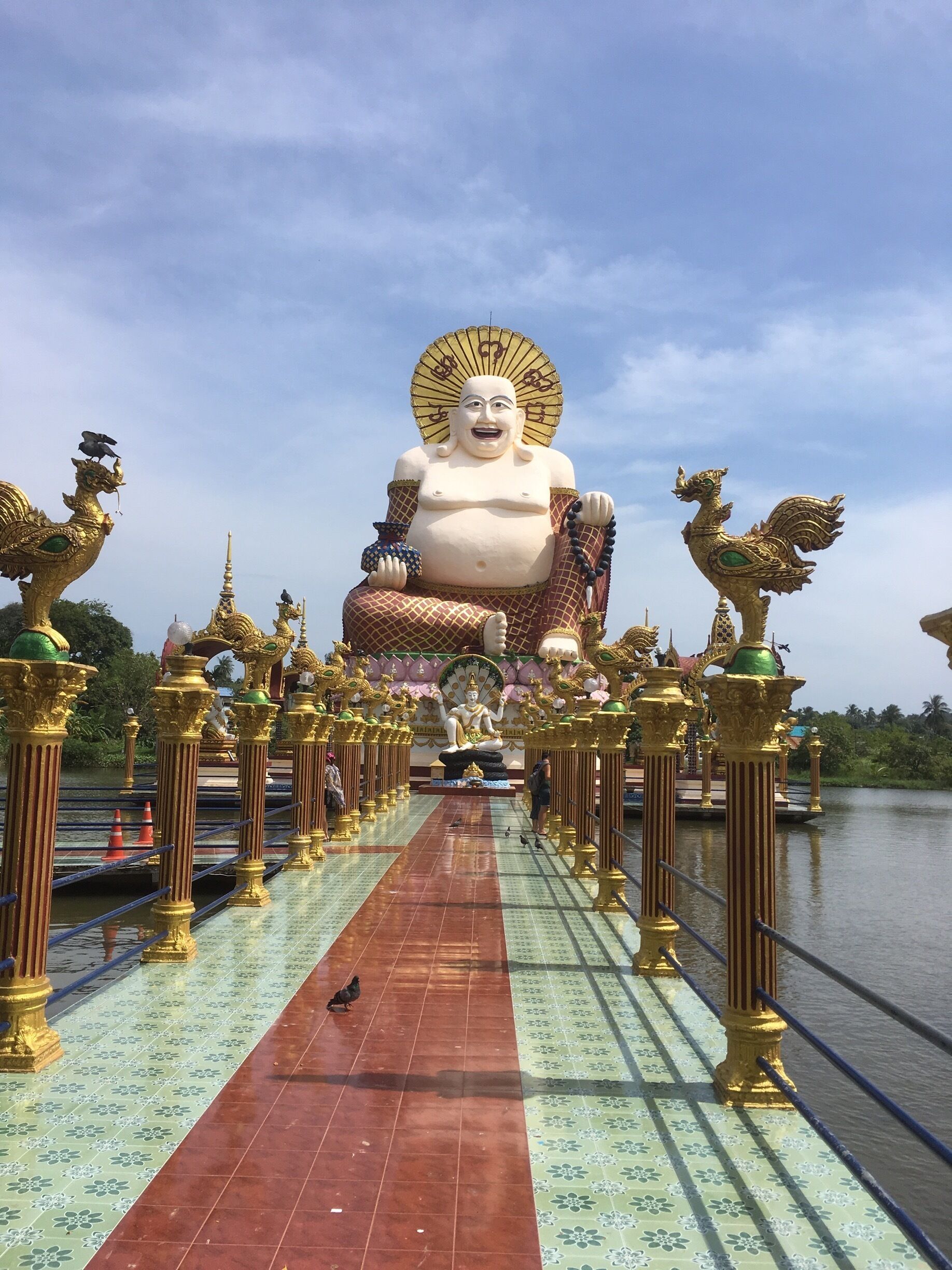 Laughing Buddha in the sunshine ☀️ 