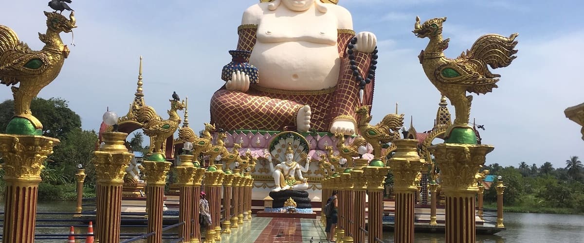 Laughing Buddha in the sunshine ☀️