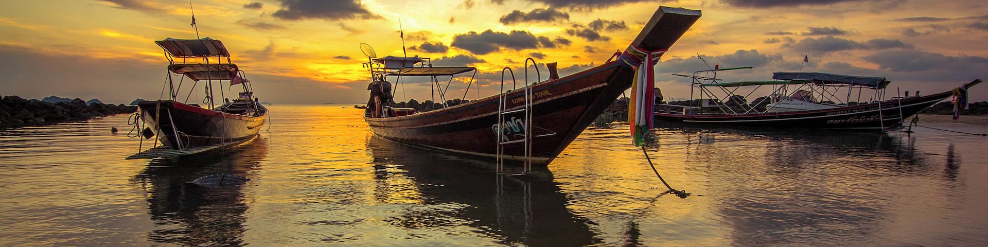 Most of the places worth seeing on Koh Samui are on the East and North coast so took a bit of a trek to get to this beach on the west coast to enjoy some cocktails at sunset.
