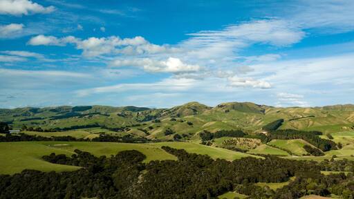 Marinborough New Zealand Panorama