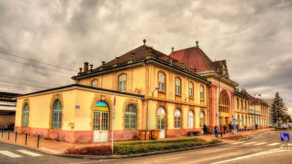 Railway station of Saint Louis - Alsace, France