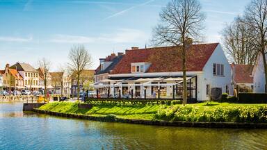 Historic town of Sluis, Zeelandic Flanders region, Netherlands