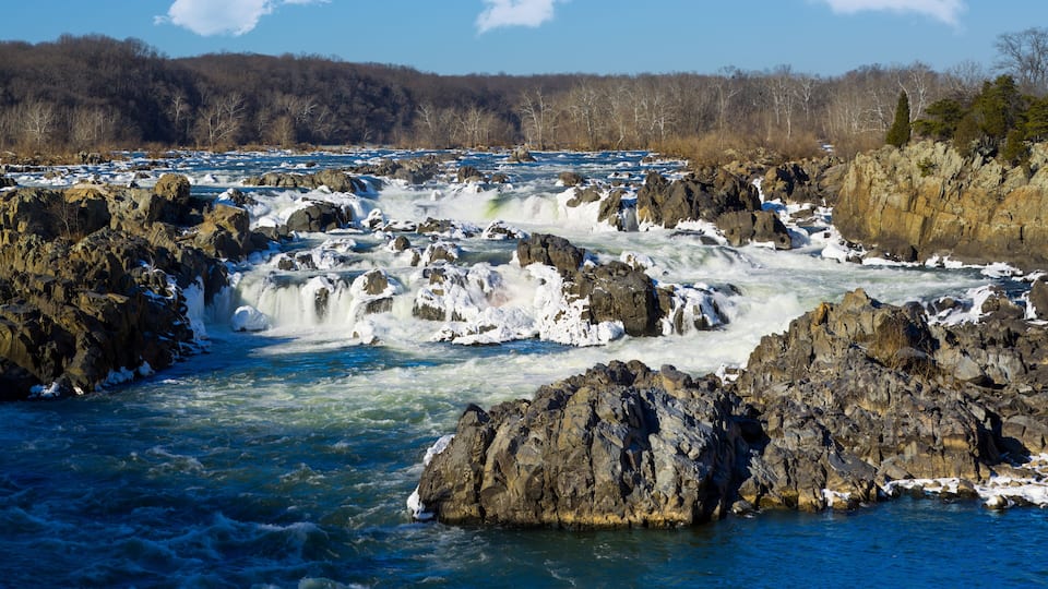 Great Falls on Potomac outside Washington DC