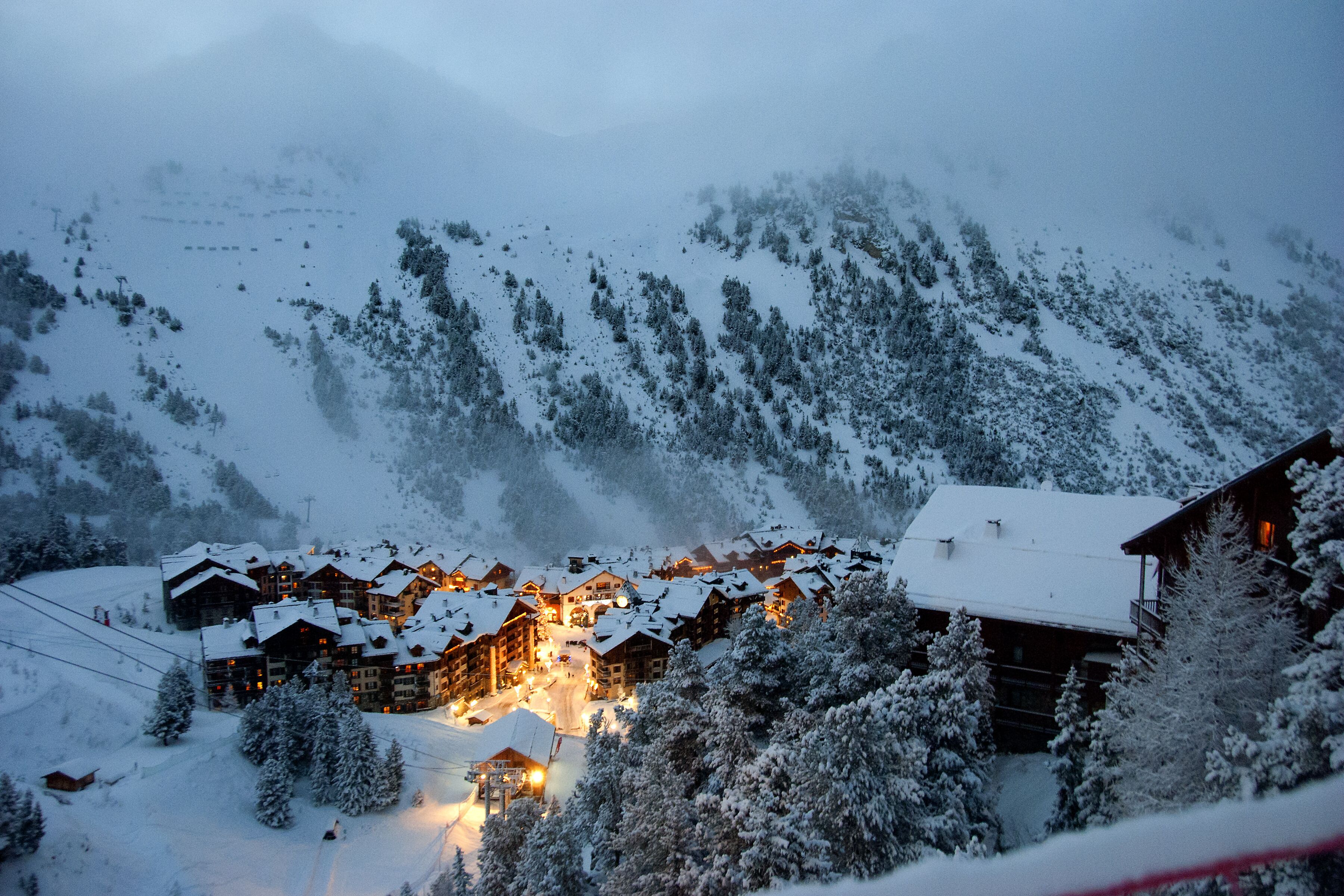 Les Arcs 1950 paradiski ski area Massif de La Vanoise, high Tarentaise valley Savoie France