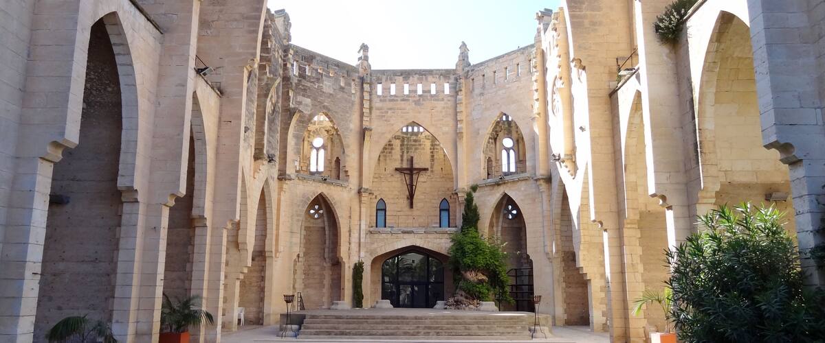Església Nova, unvollendete Kirche von Son Servera, Mallorca, Spanien